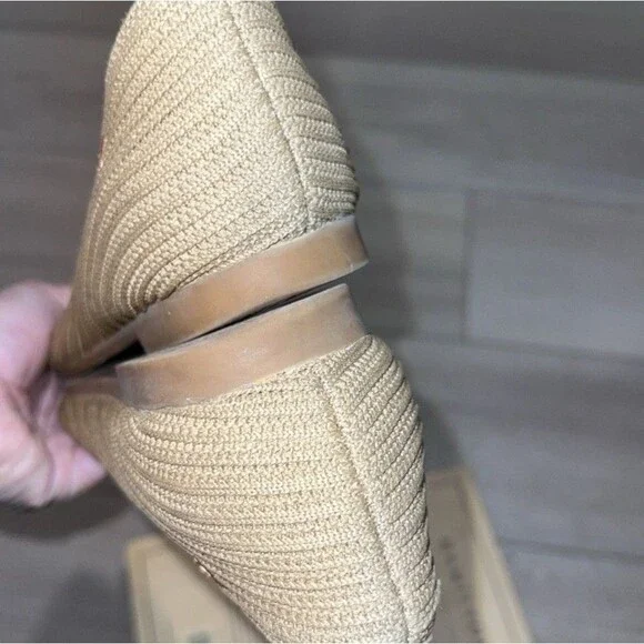 VIVAIA Pointed-Toe D'Orsay Flats (Melia) Tan Brown EU Size 40 US 9.5 Office - Picture 8 of 8